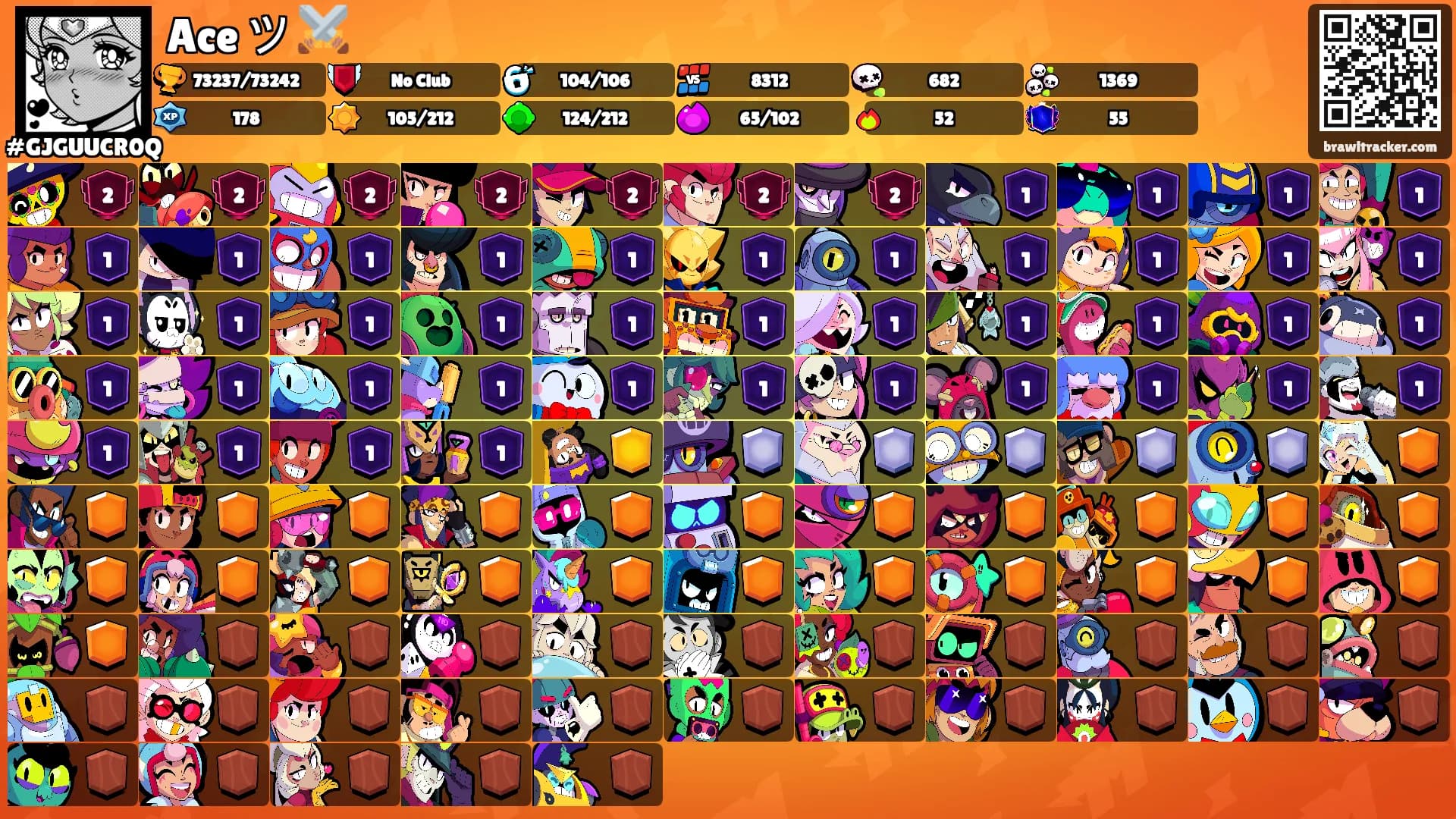 Ace ツ ⚔️'s Ranks