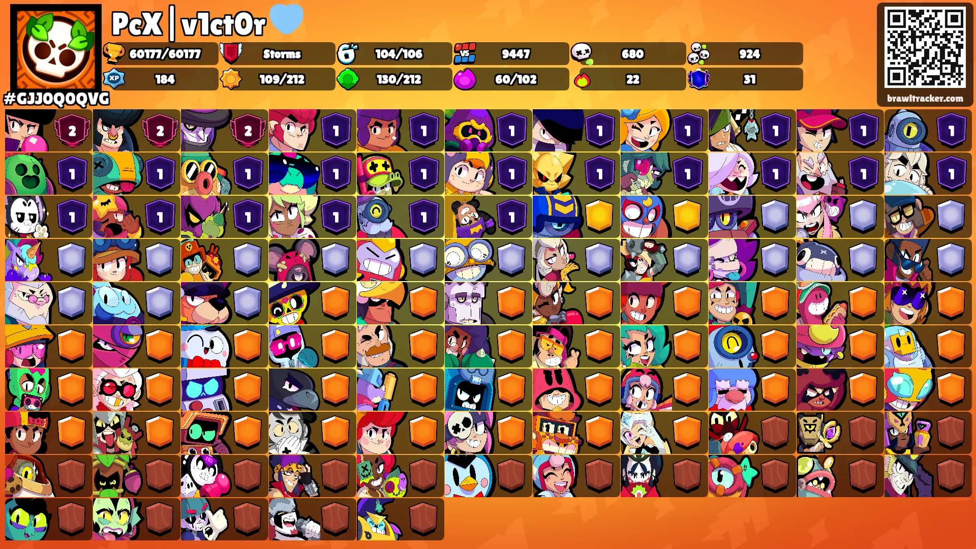 PcX|v1ct0r 🩵's Ranks