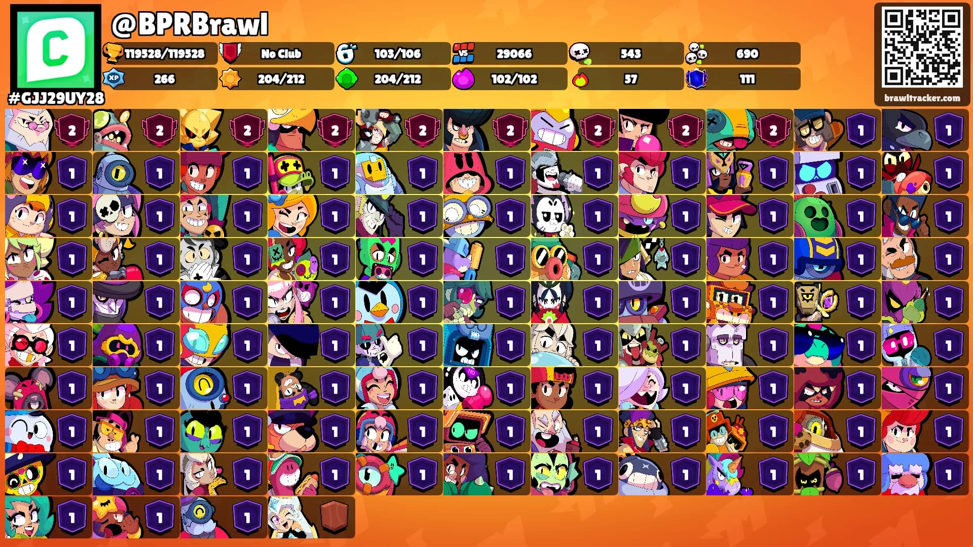 @BPRBrawl's Ranks