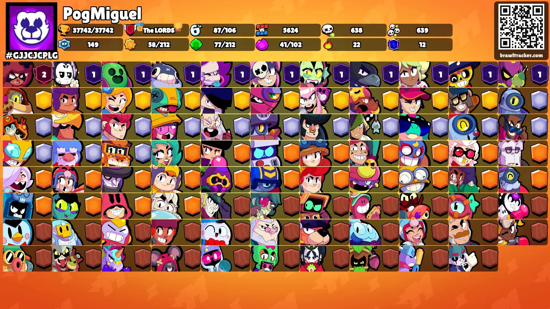 PogMiguel's Ranks
