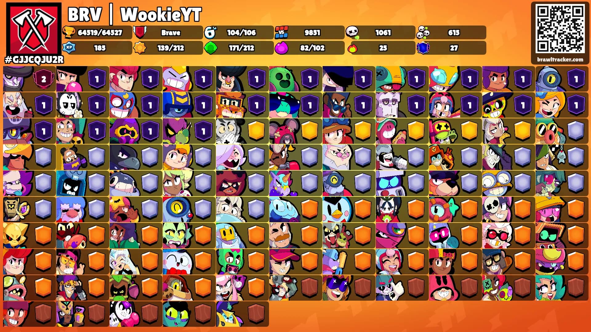 BRV | WookieYT's Ranks