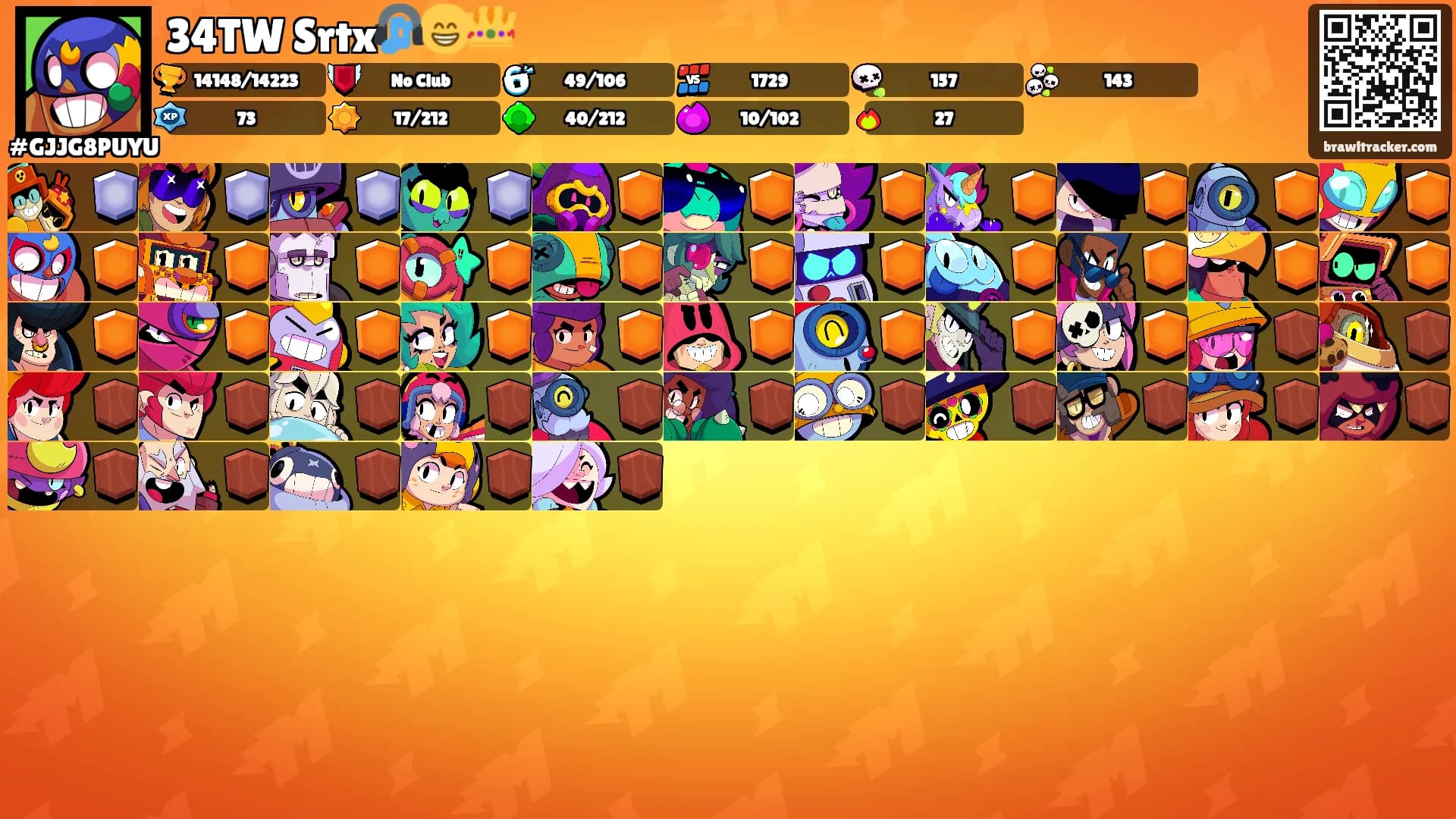 34TW Srtx🎧😁👑's Ranks