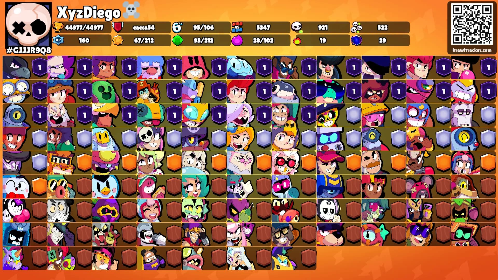 XyzDiego ☠️'s Ranks