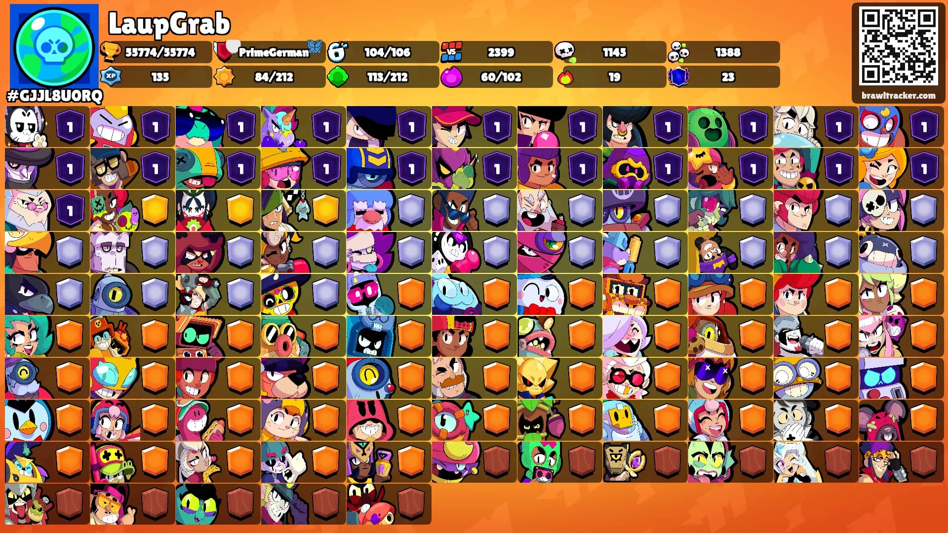 LaupGrab's Ranks