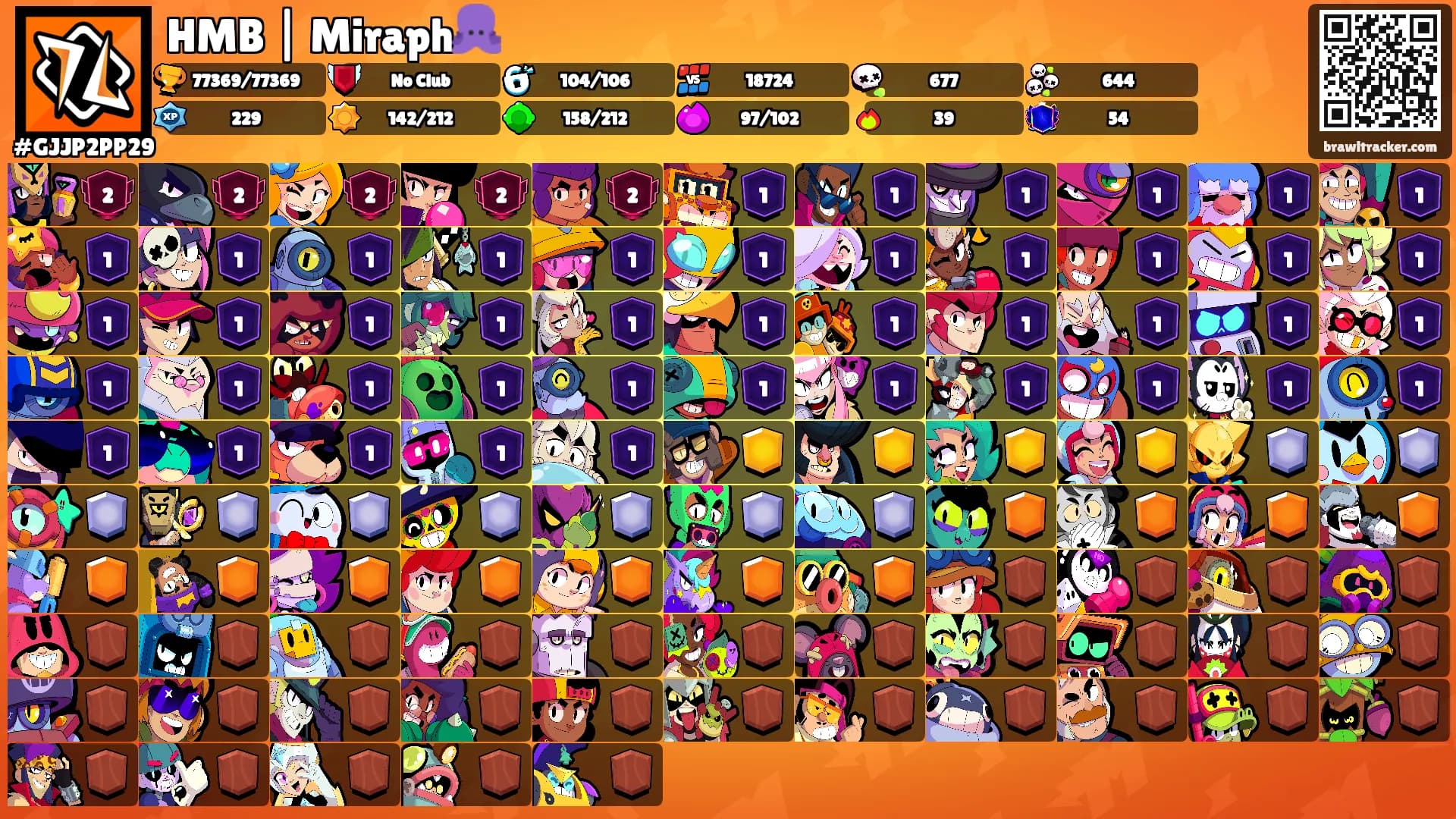HMB | Miraph🐙's Ranks