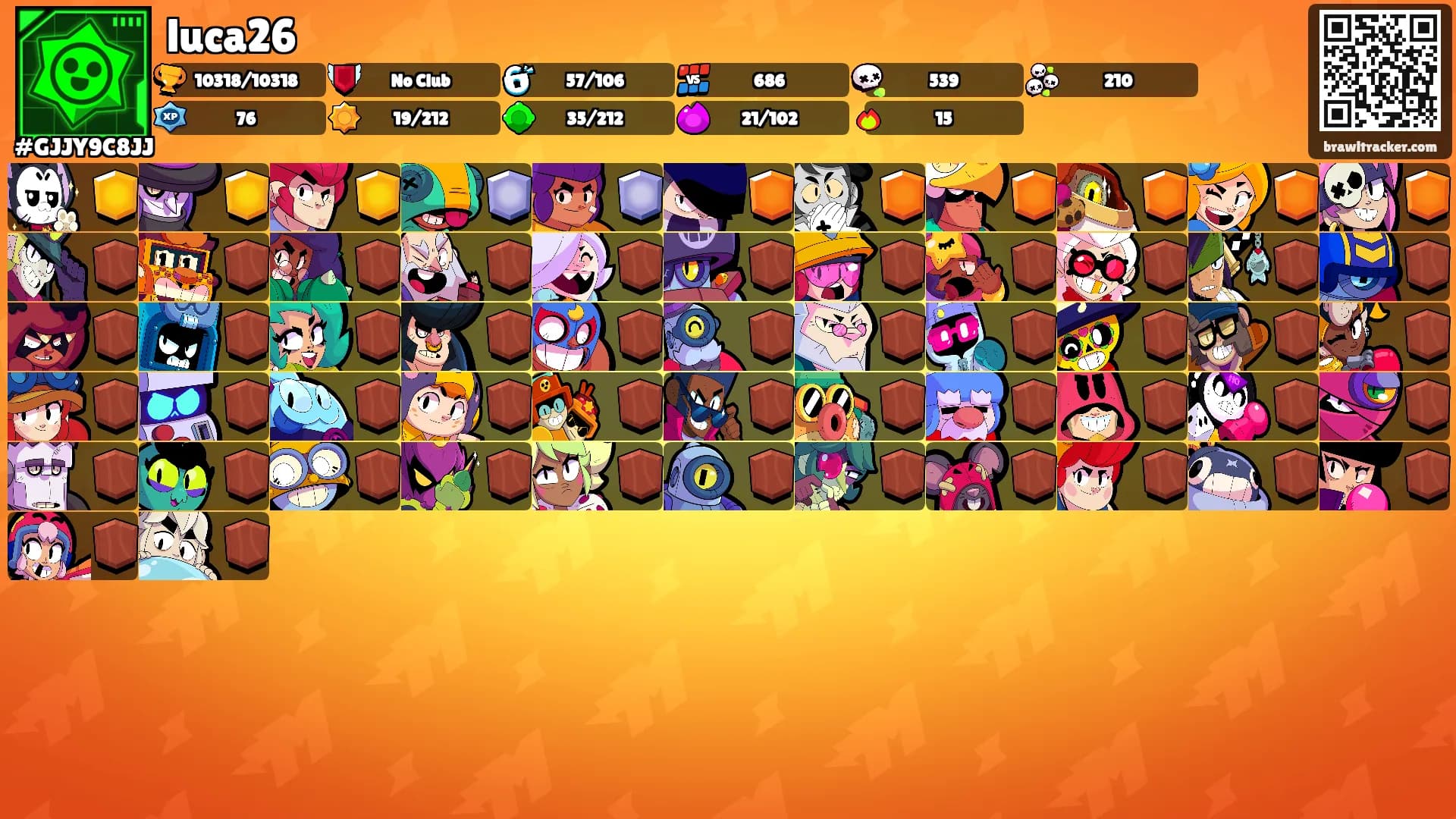 luca26's Ranks