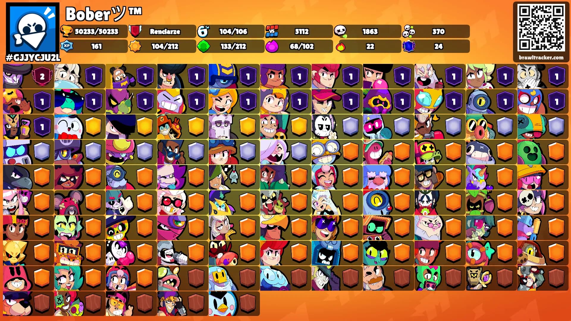 Boberツ™'s Ranks