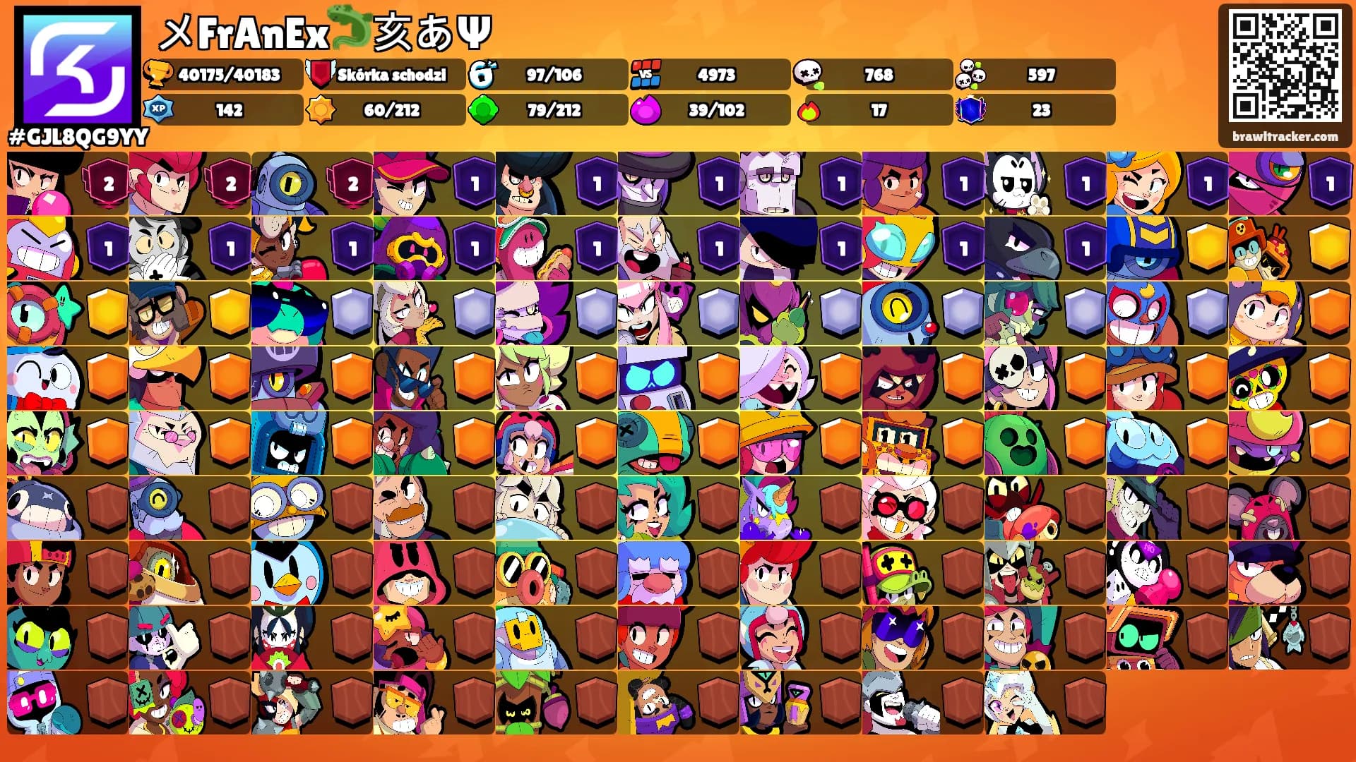 メFrAnEx🦎亥あΨ's Ranks