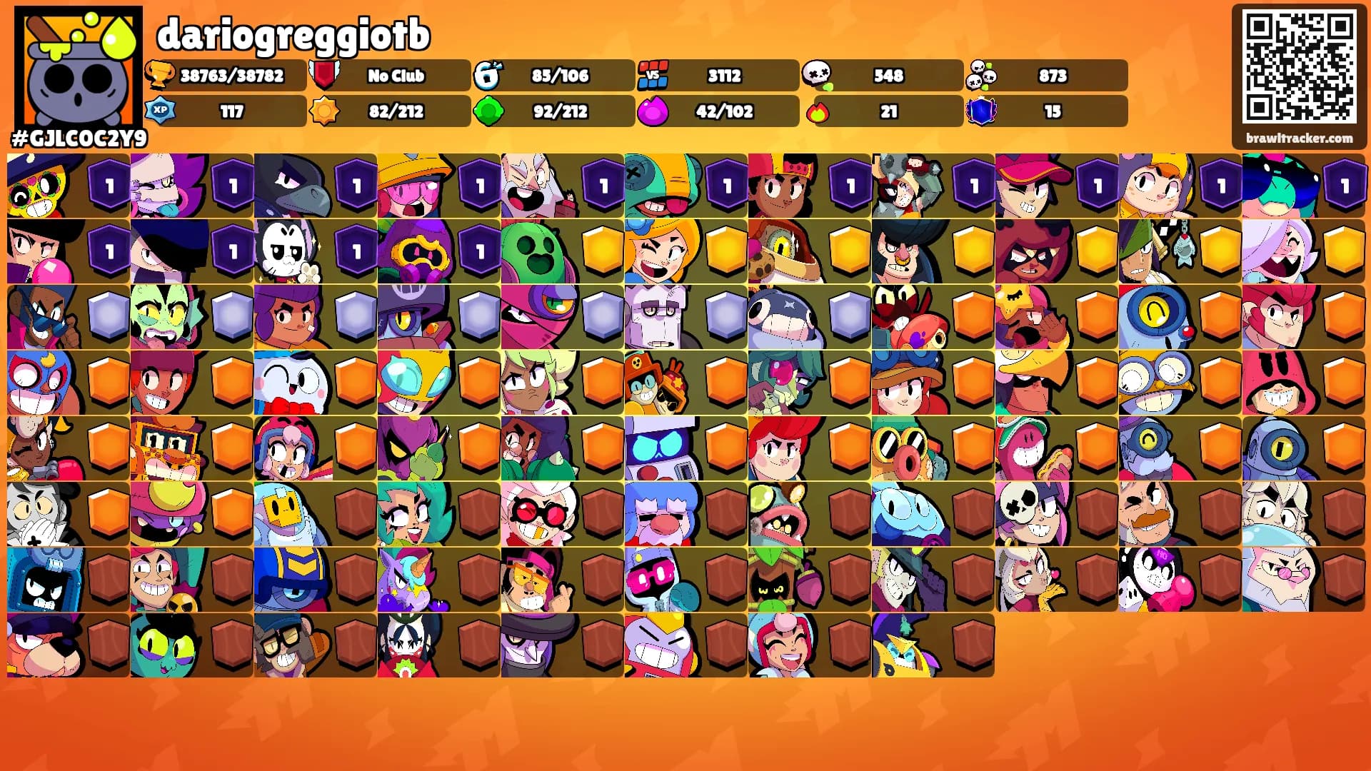 dariogreggiotb's Ranks