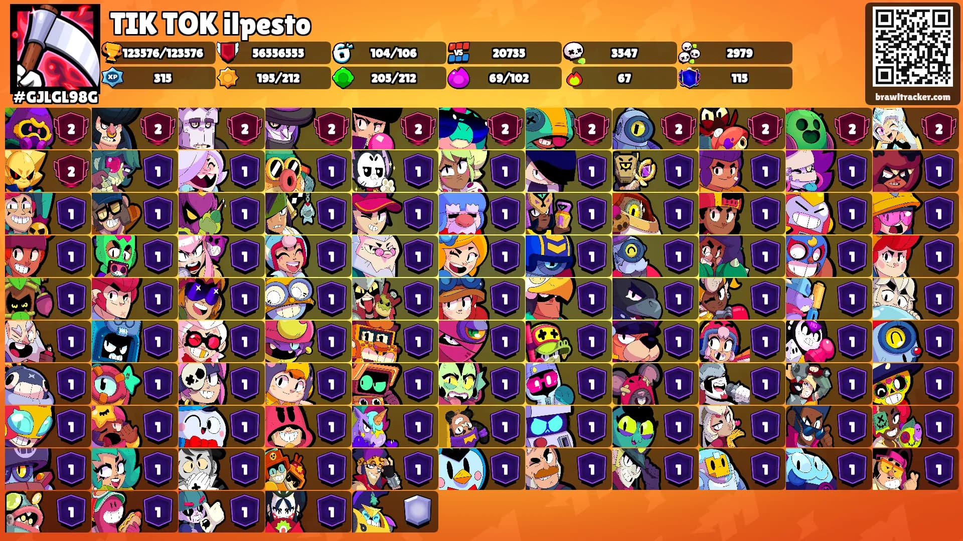 TIK TOK ilpesto's Ranks