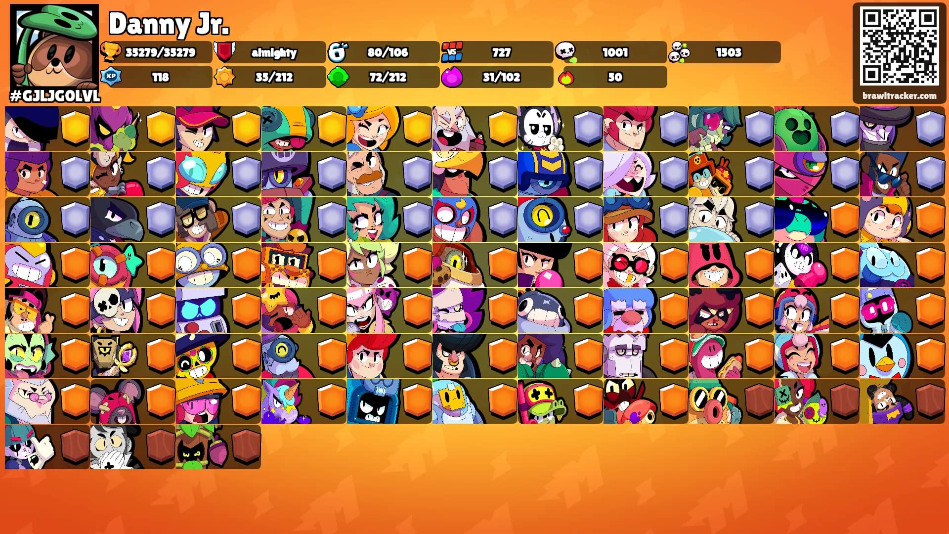 Danny Jr.'s Ranks