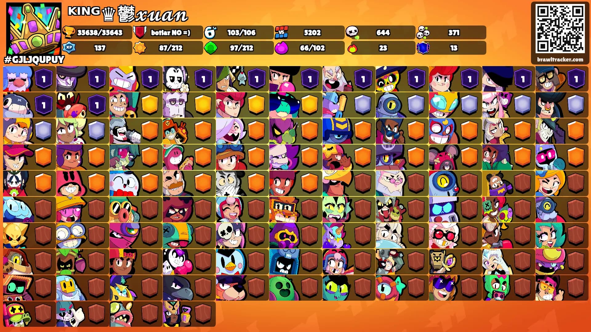 ᴷᴵᴺᴳ♛鬱𝔁𝓾𝓪𝓷's Ranks