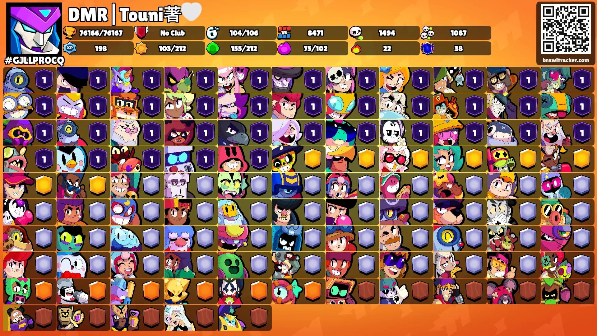 DMR|Touni著🤍's Ranks
