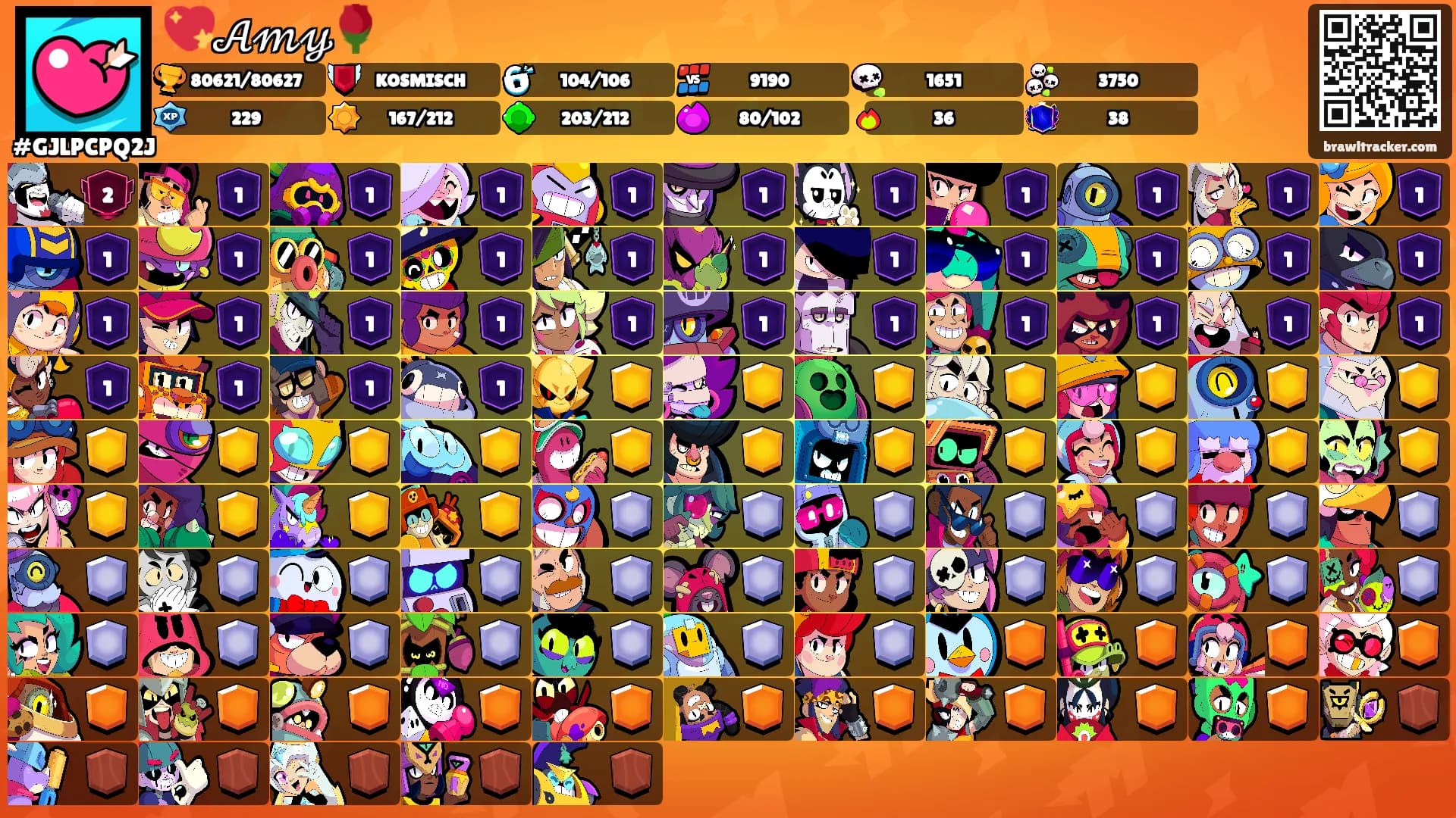 💖𝒜𝓂𝓎🌹's Ranks