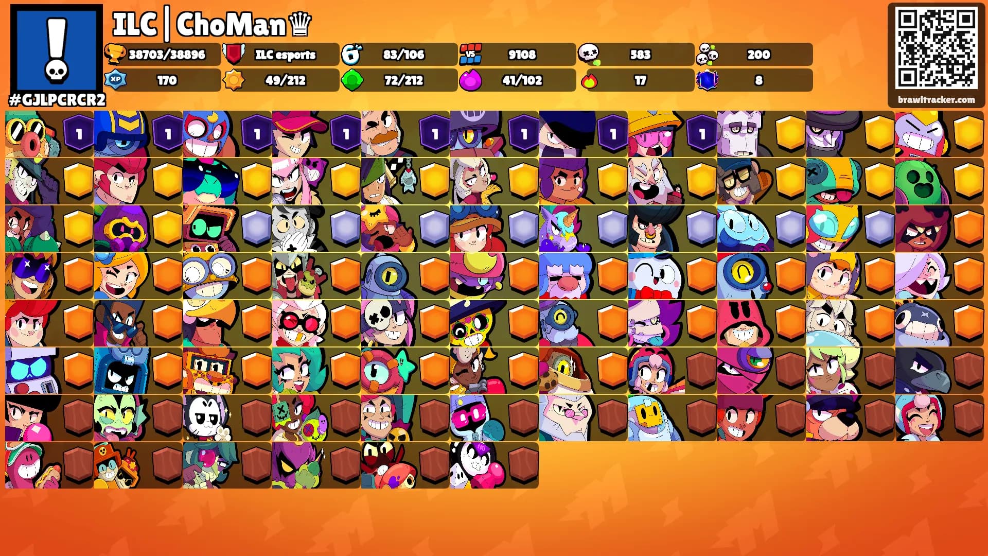 ILC|ChoMan♛'s Ranks