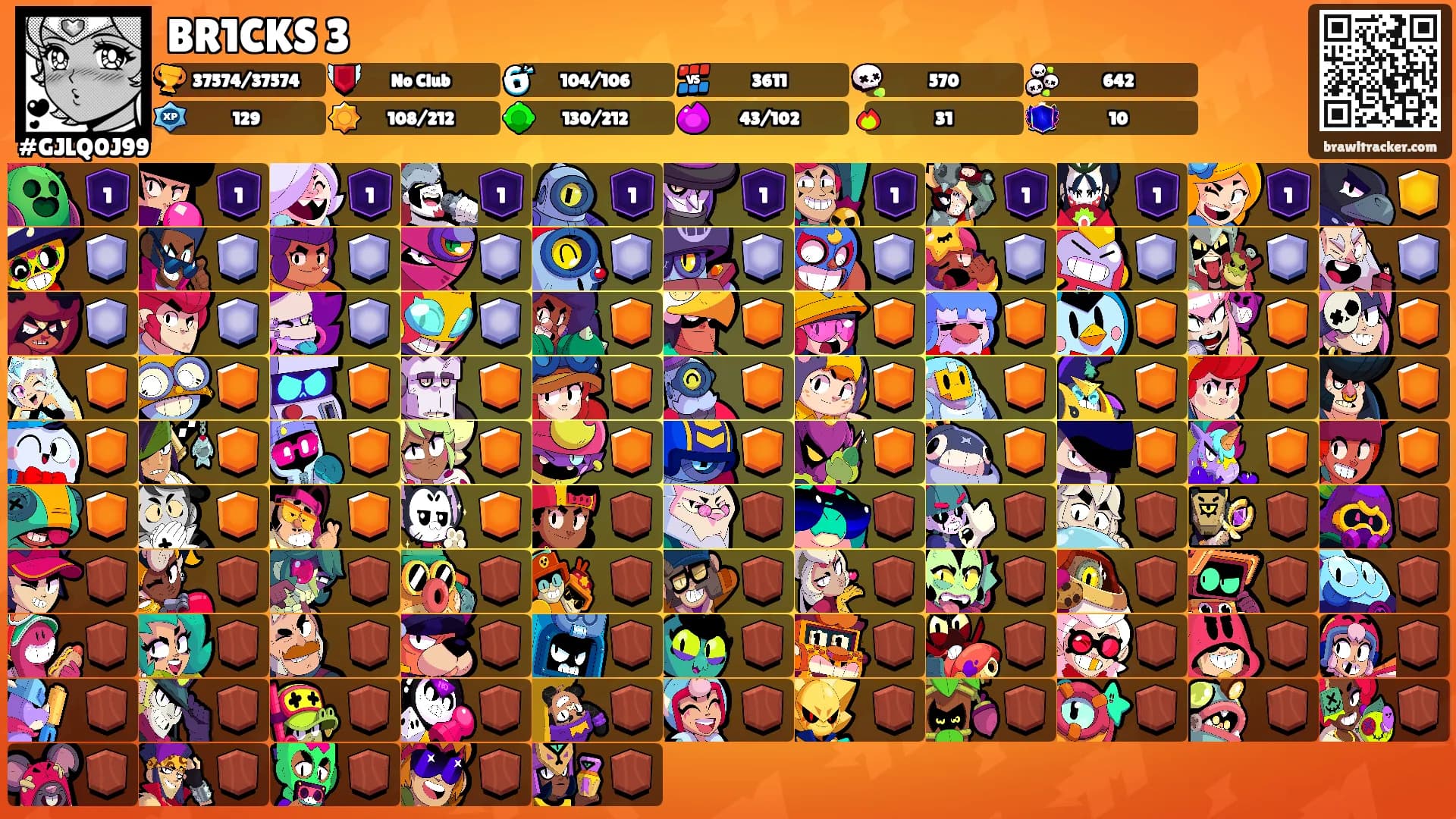 BR1CKS 3's Ranks