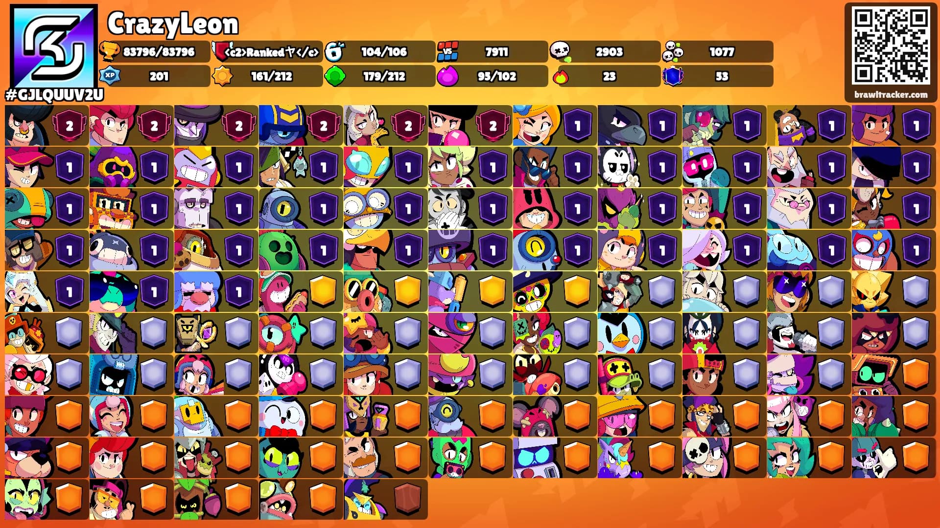 CrazyLeon's Ranks