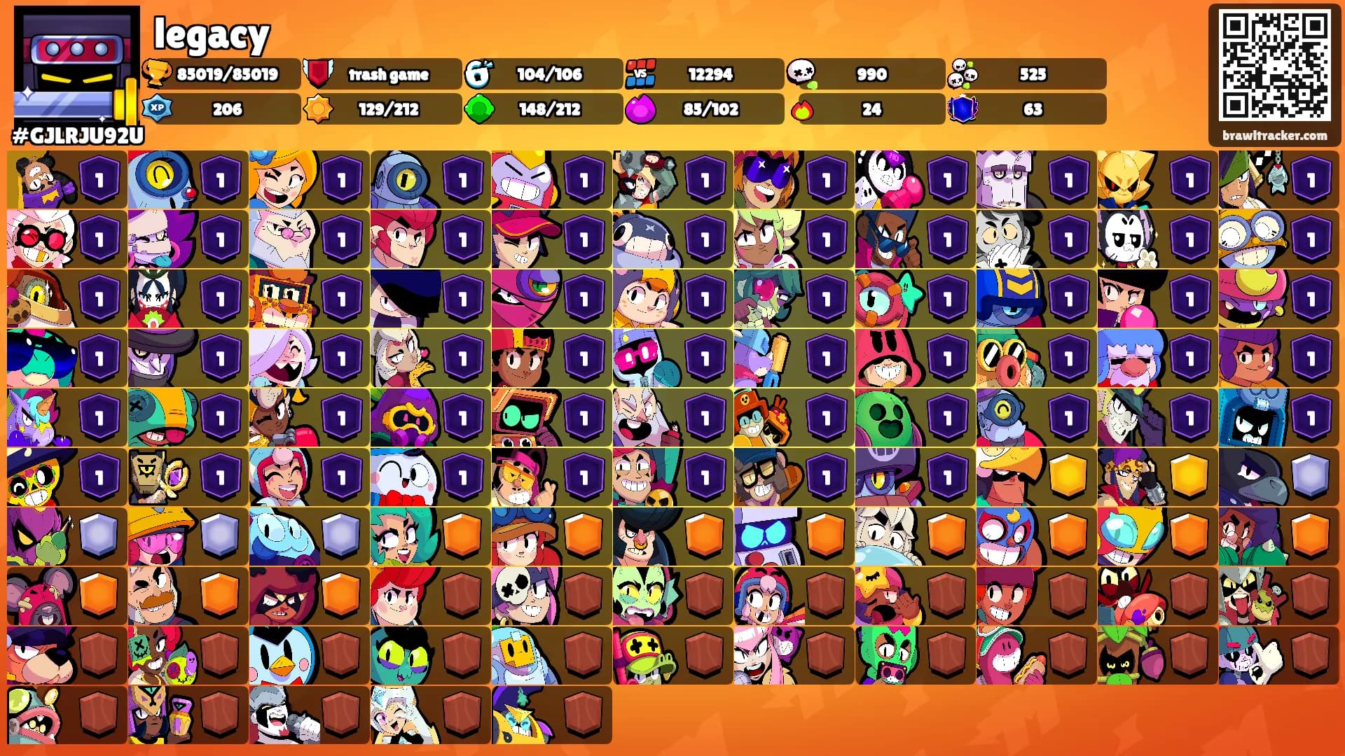 legacy's Ranks
