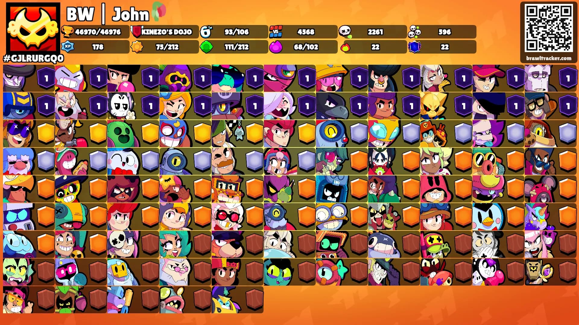 BW | John🥀's Ranks
