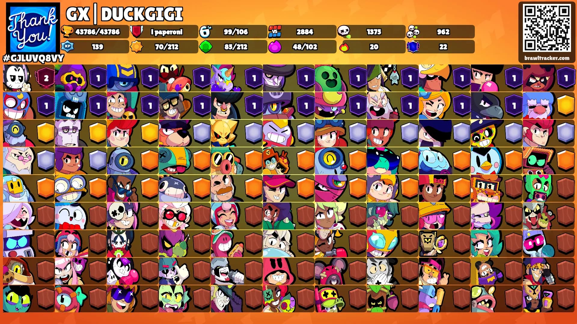 GX|DUCKGIGI's Ranks
