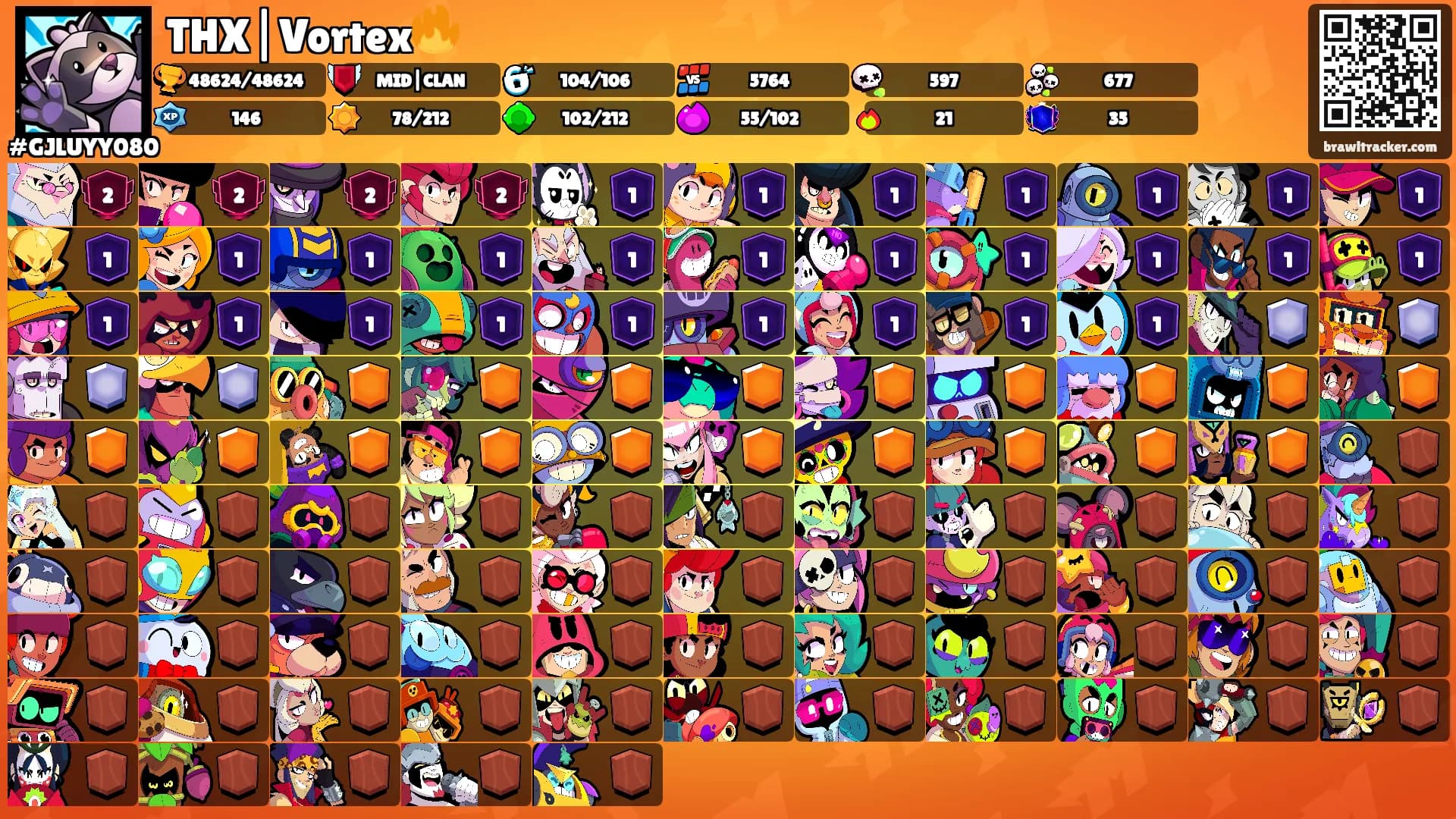 THX|Vortex🔥's Ranks
