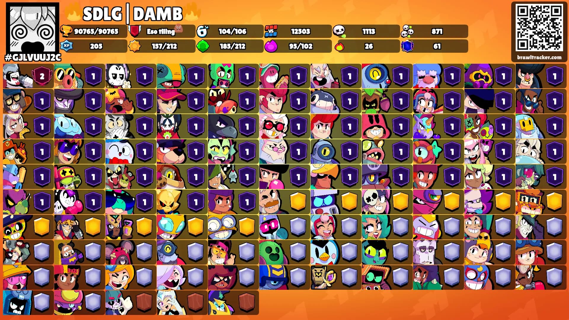 🔥SDLG|DAMB🔥's Ranks