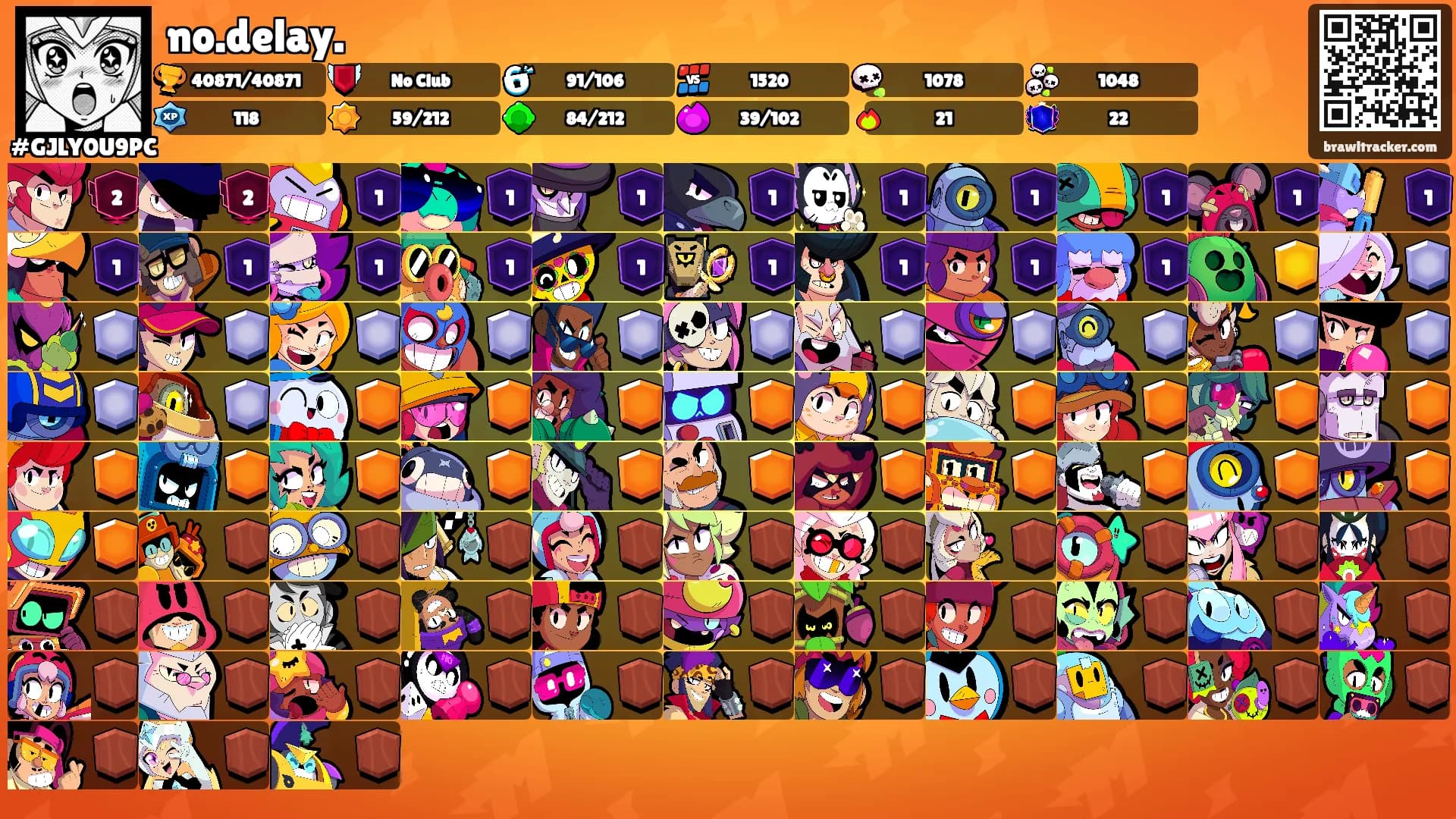 no.delay.'s Ranks