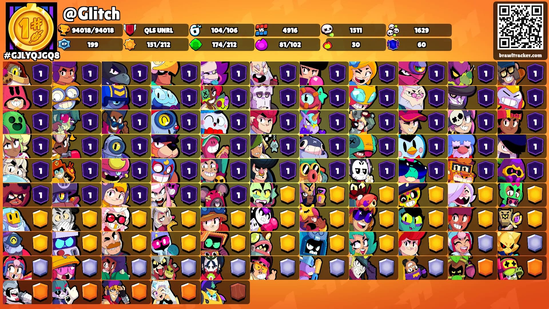 @Glitch's Ranks