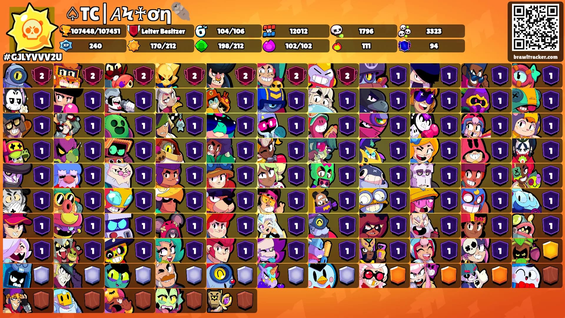 ♤TC|𝘈Ϟ♰ơη🦦's Ranks