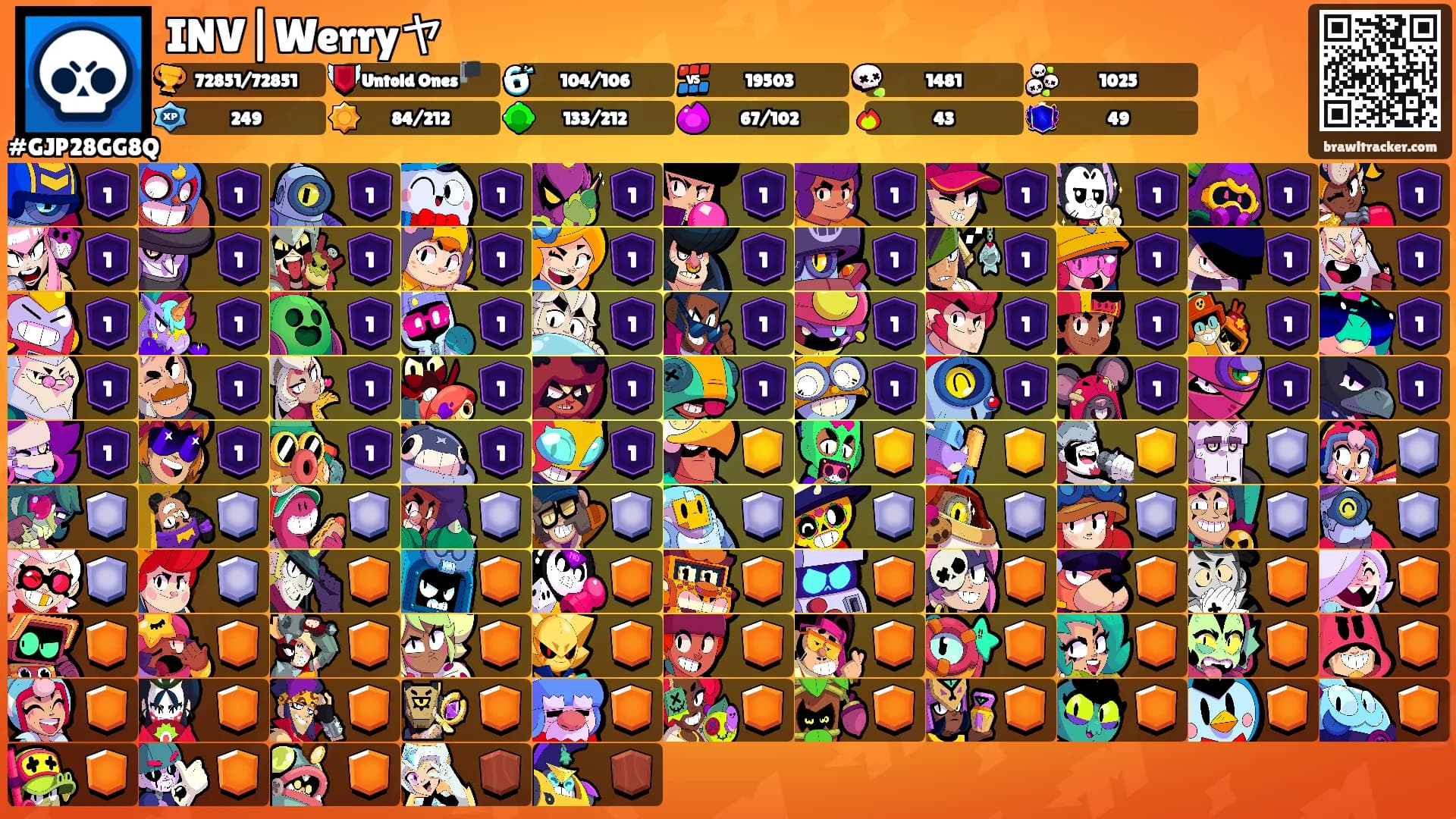 INV|Werryヤ's Ranks