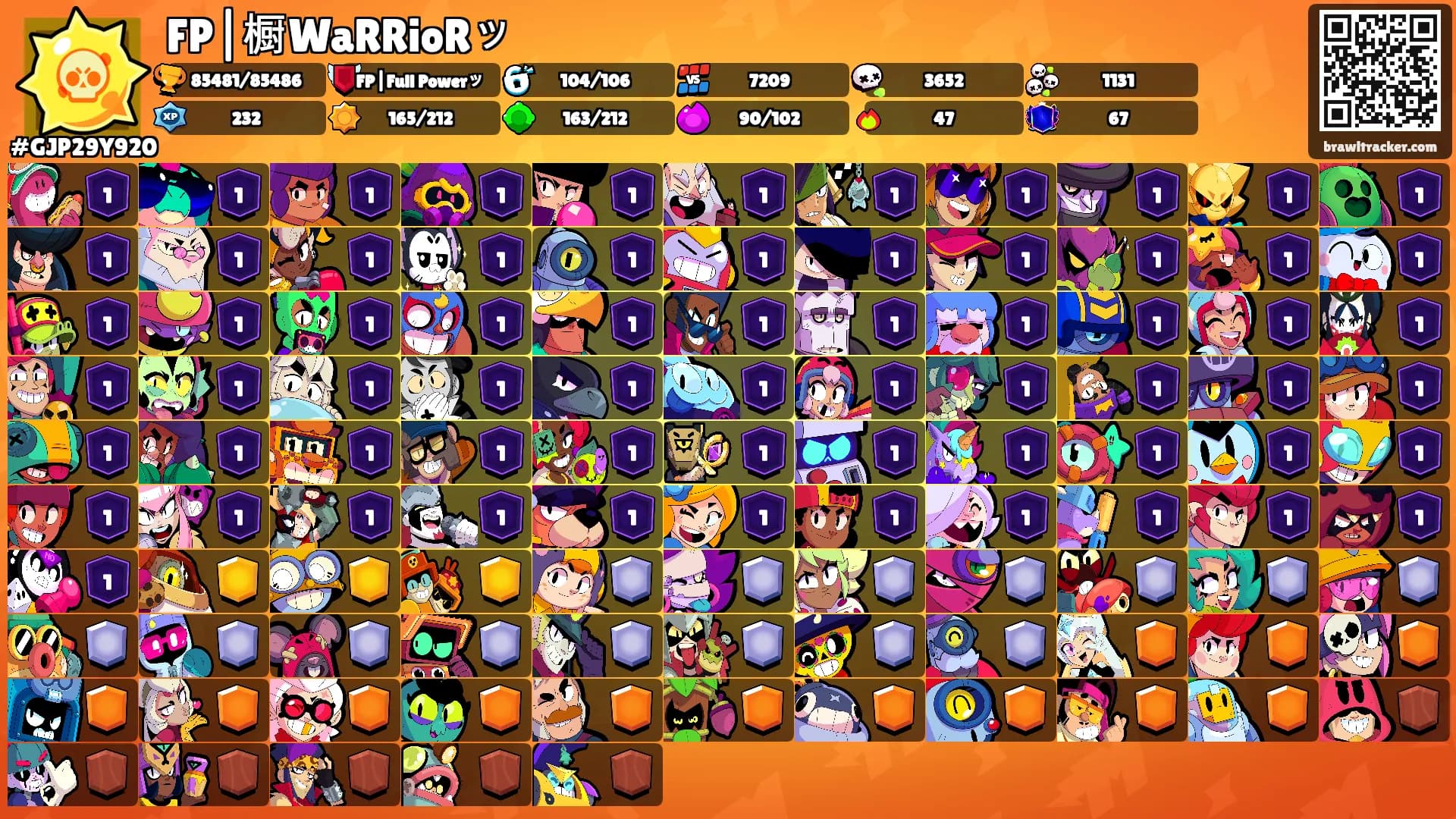 FP|橱WaRRioRッ's Ranks