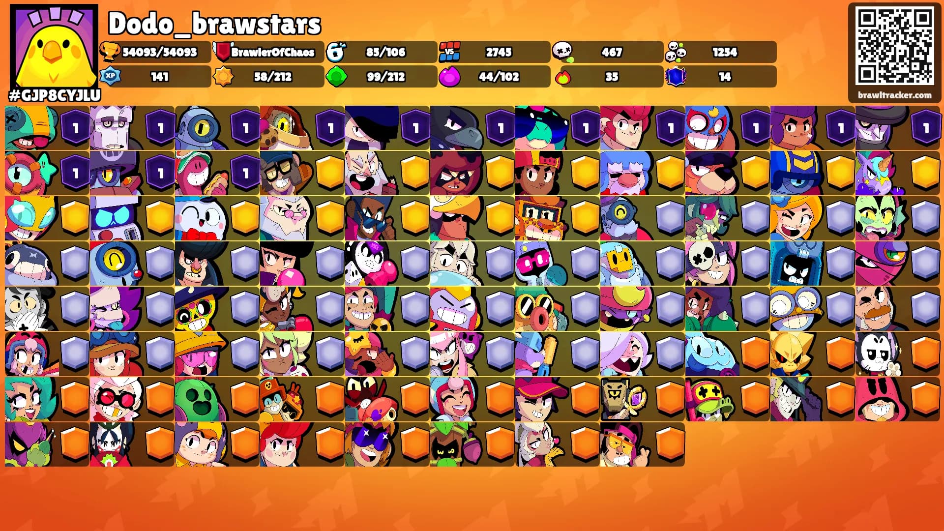 Dodo_brawstars's Ranks
