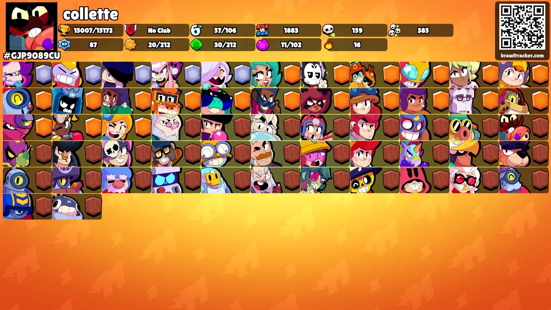 collette's Ranks