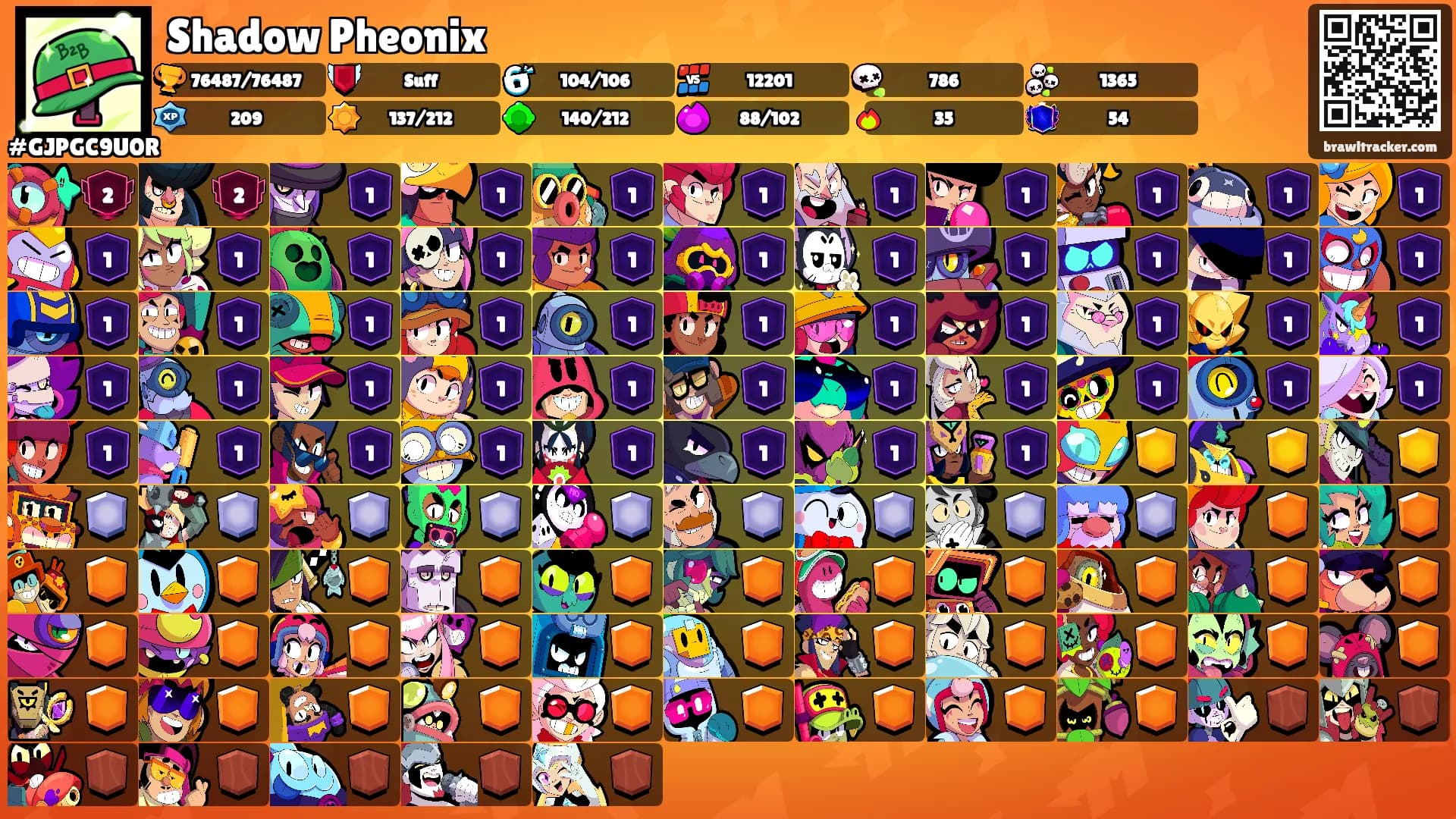 Shadow Pheonix's Ranks