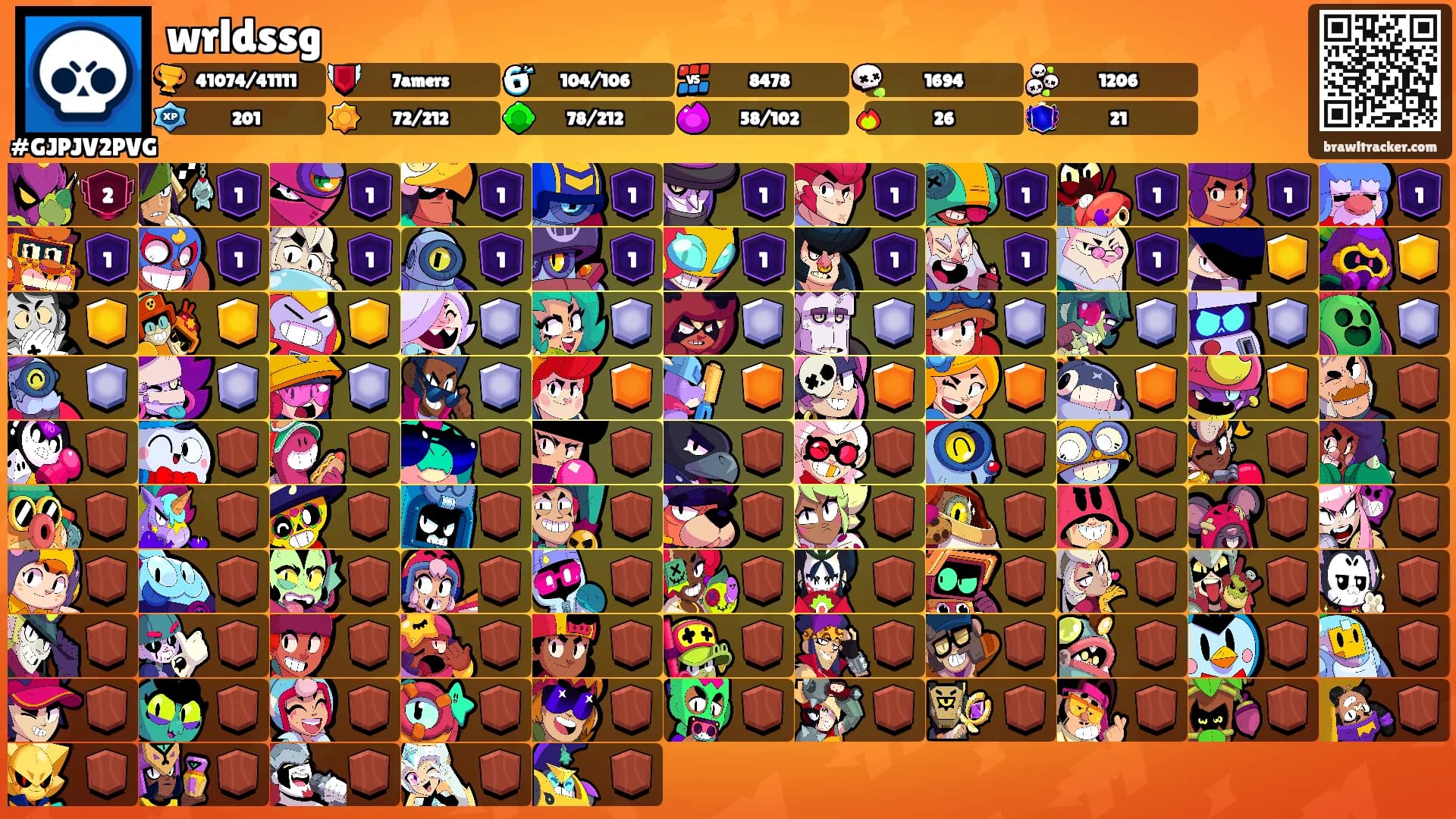 wrldssg's Ranks