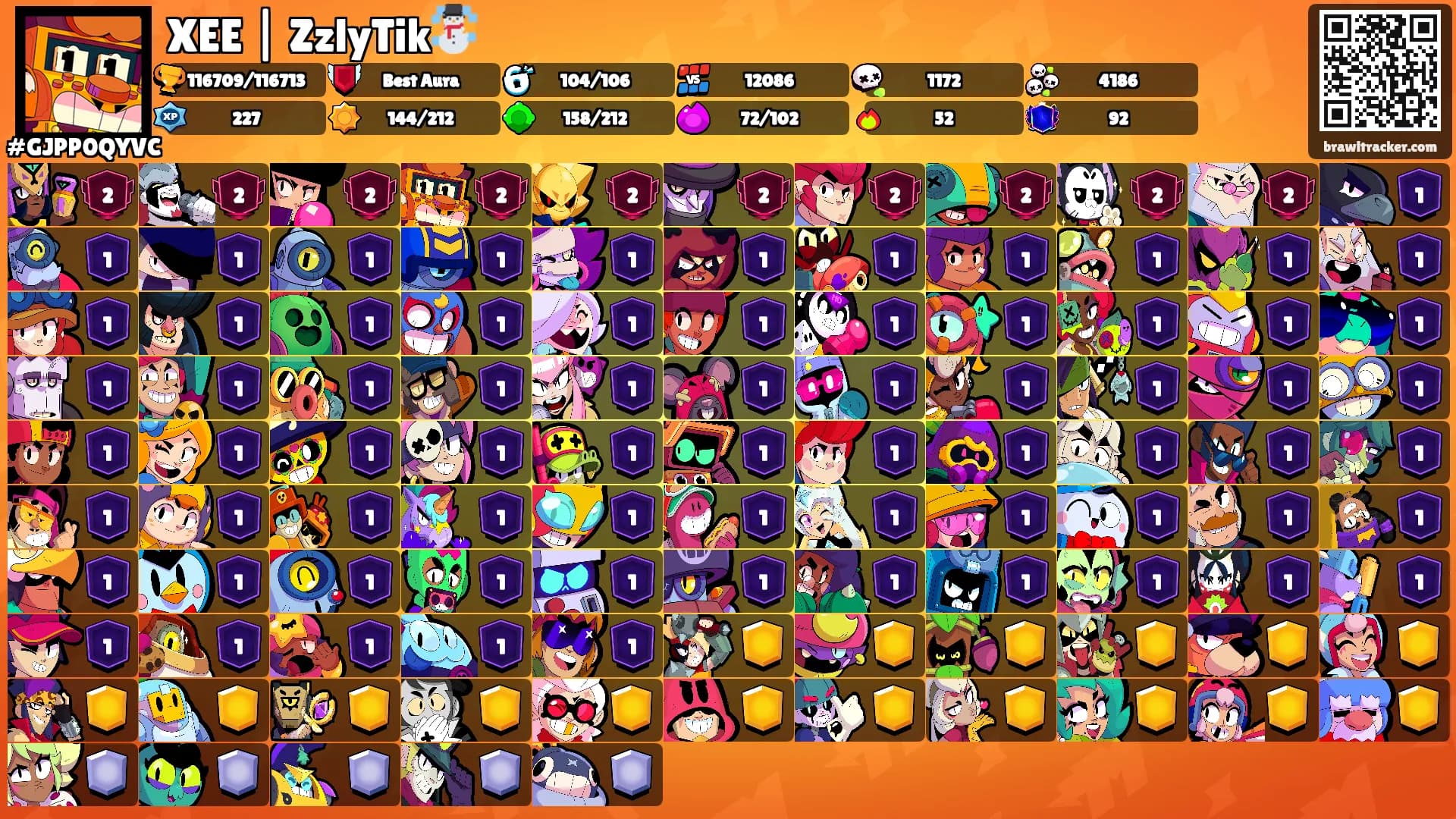 XEE | ZzlyTik☃️'s Ranks