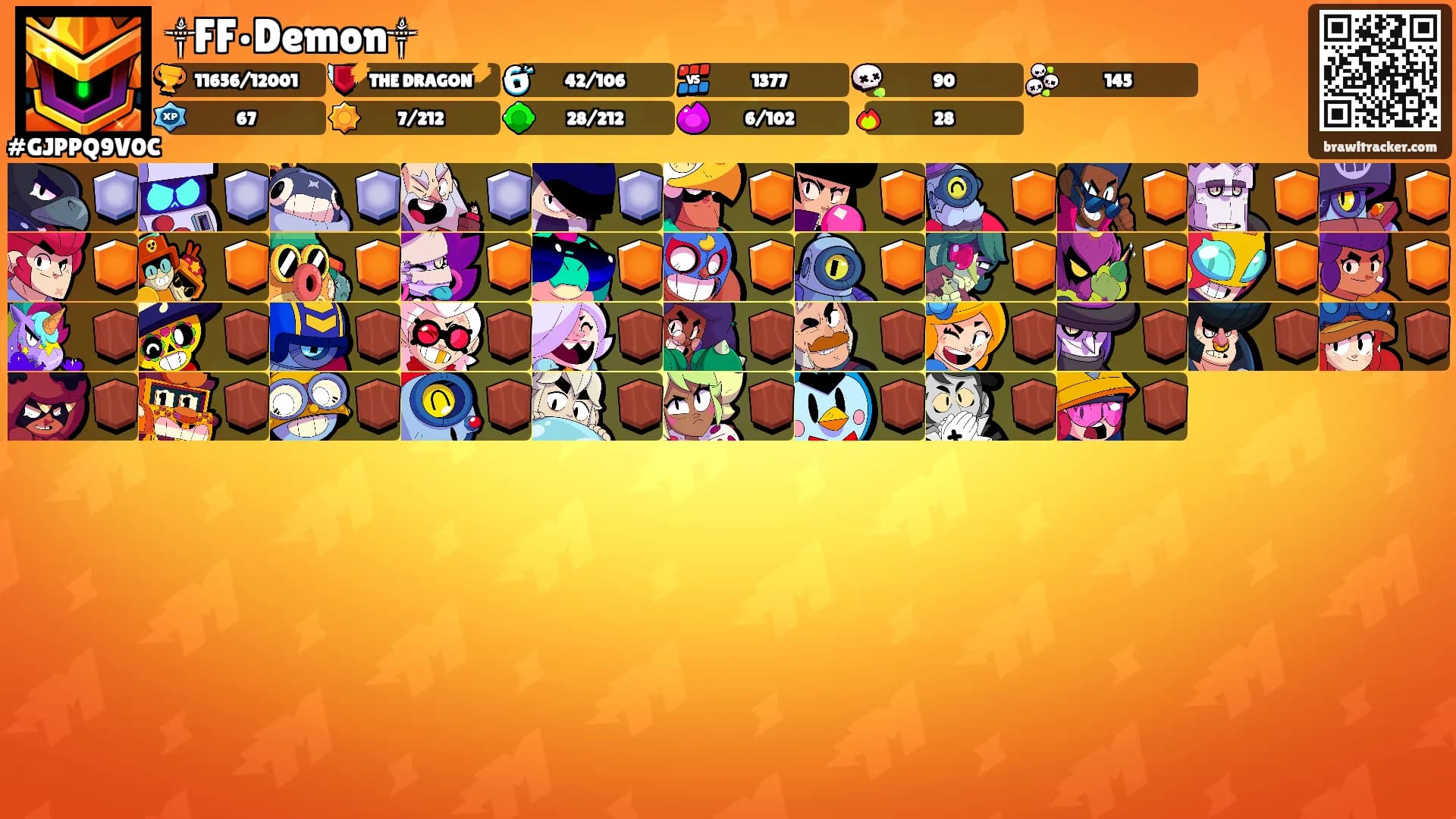 ༒FF•Demon༒'s Ranks
