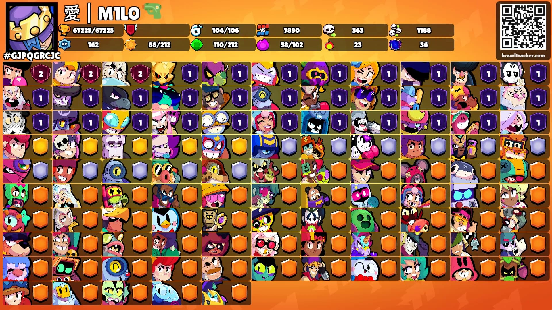 愛 | M1LO 🔫's Ranks