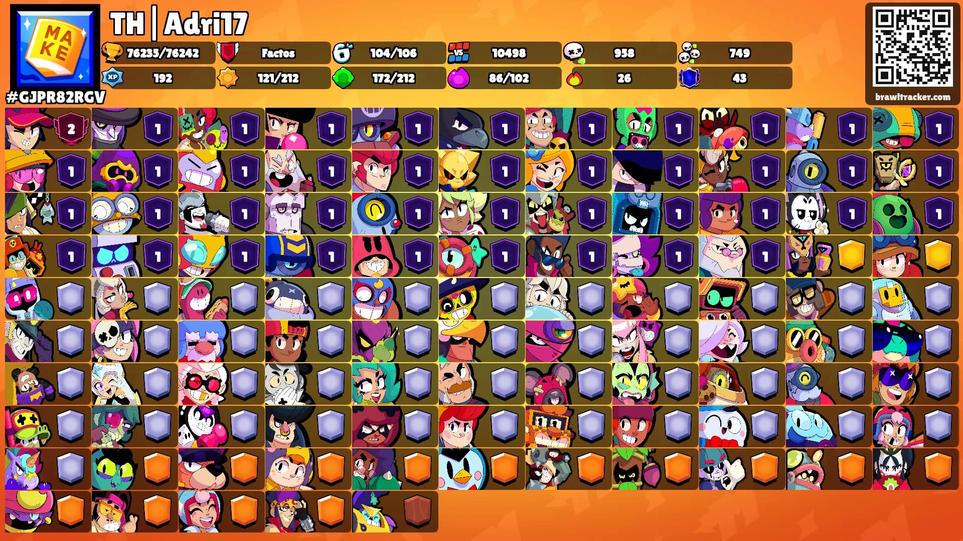 TH|Adri17's Ranks