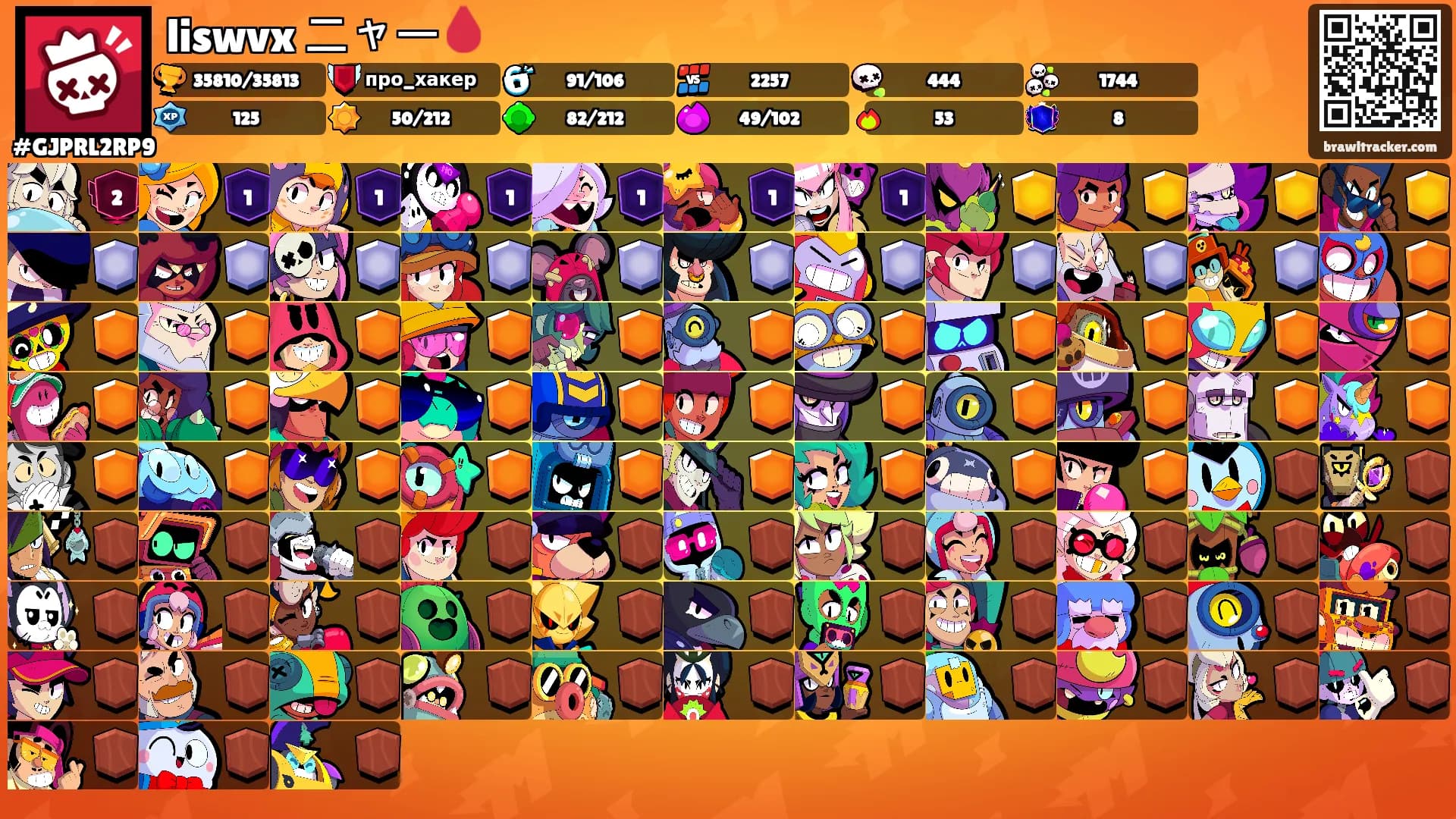 liswvx ニャー🩸's Ranks