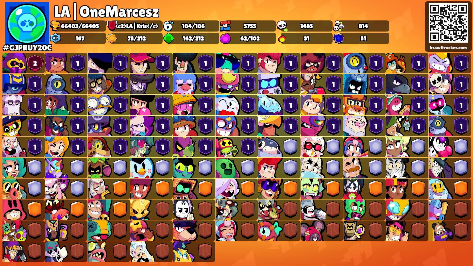 LA|OneMarcesz's Ranks