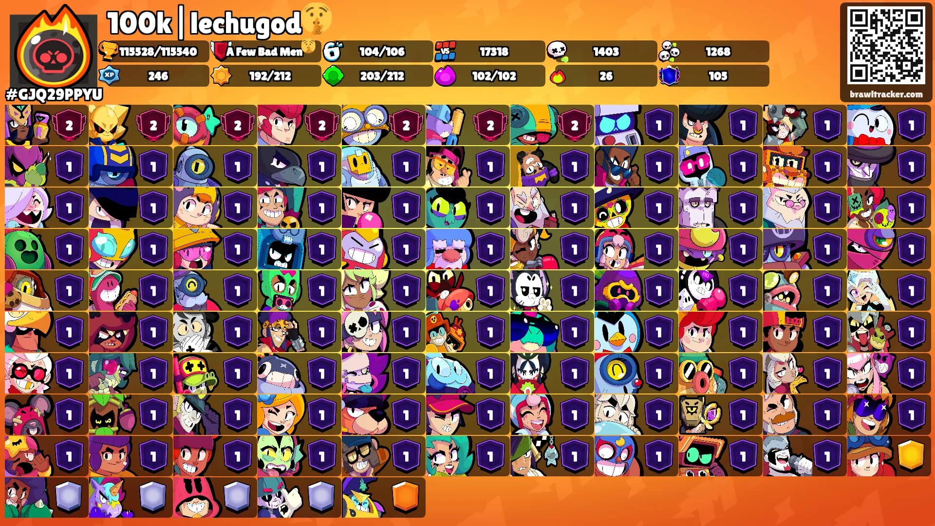 100k|lechugod🤫's Ranks