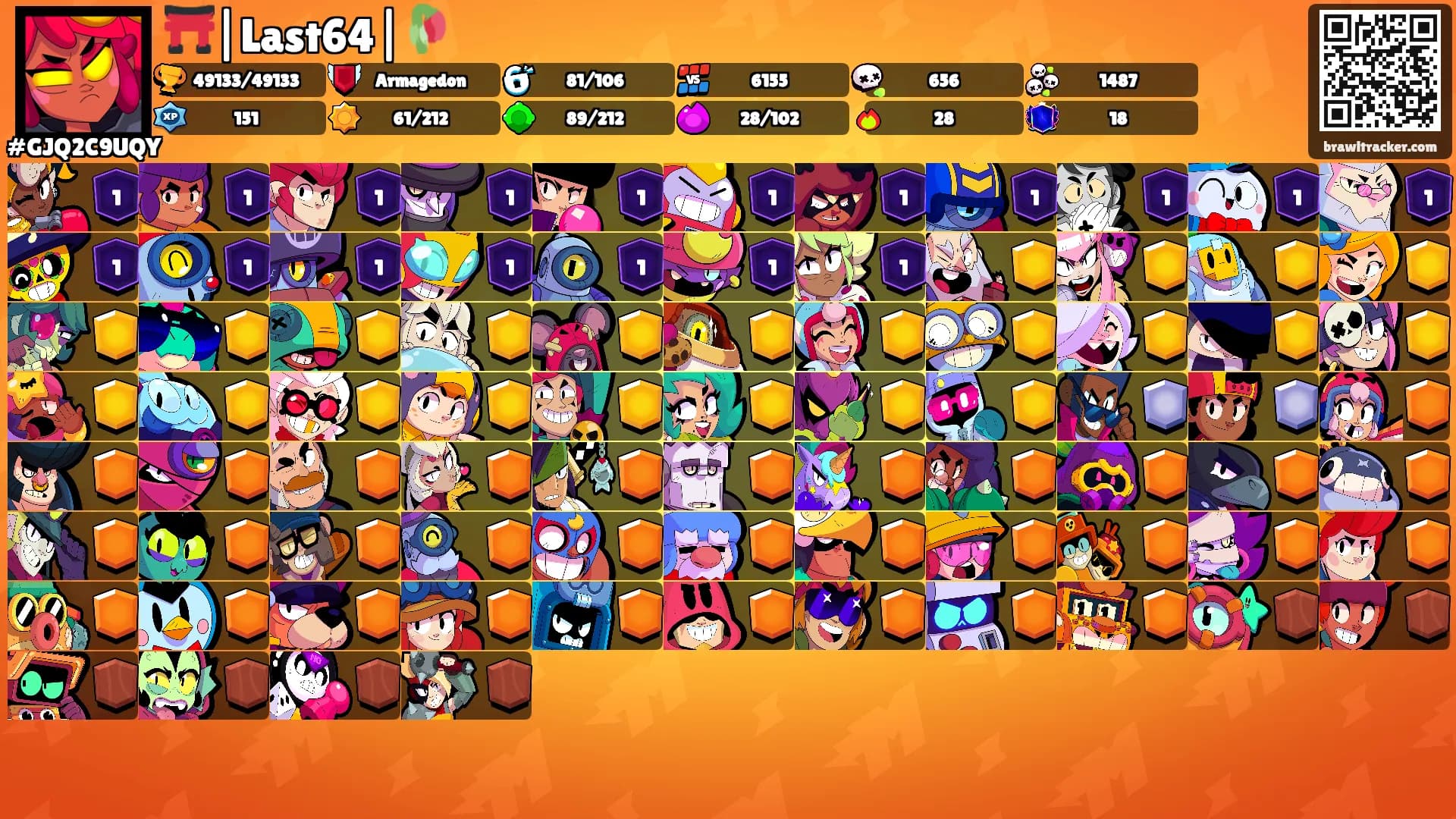 ⛩️|Last64|🥀's Ranks