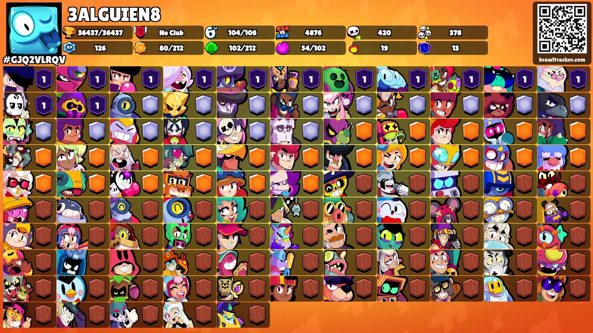 3ALGUIEN8's Ranks