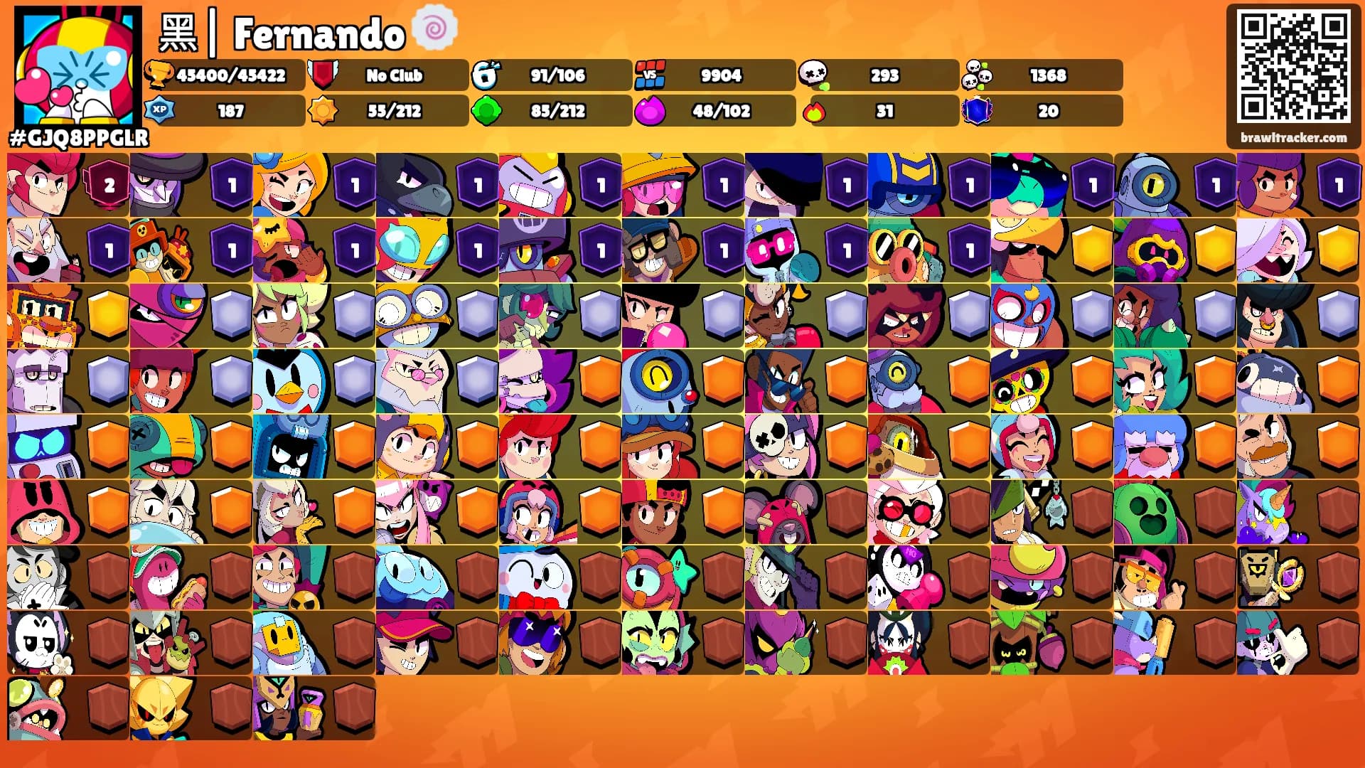 黑| Fernando 🍥's Ranks