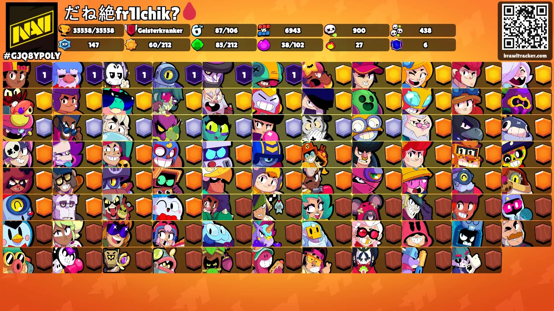 だね絶fr1lchik?🩸's Ranks