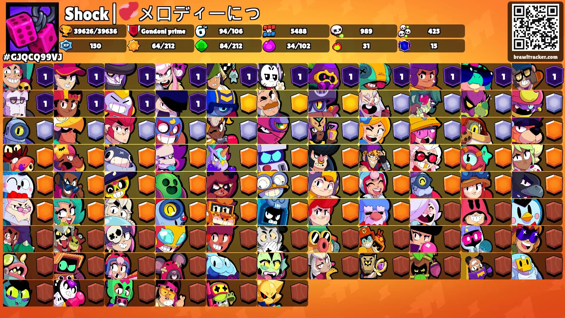 Shock|💞メロディーにつ's Ranks
