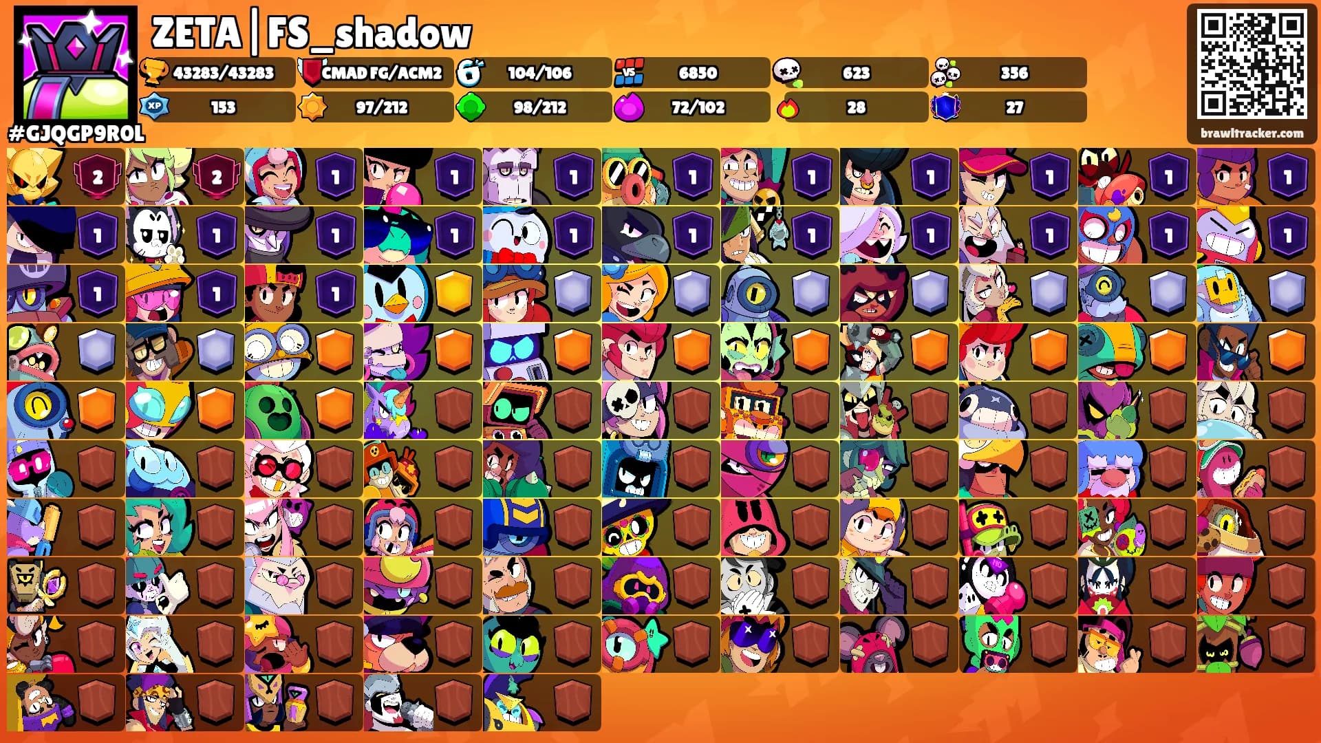ZETA|FS_shadow's Ranks