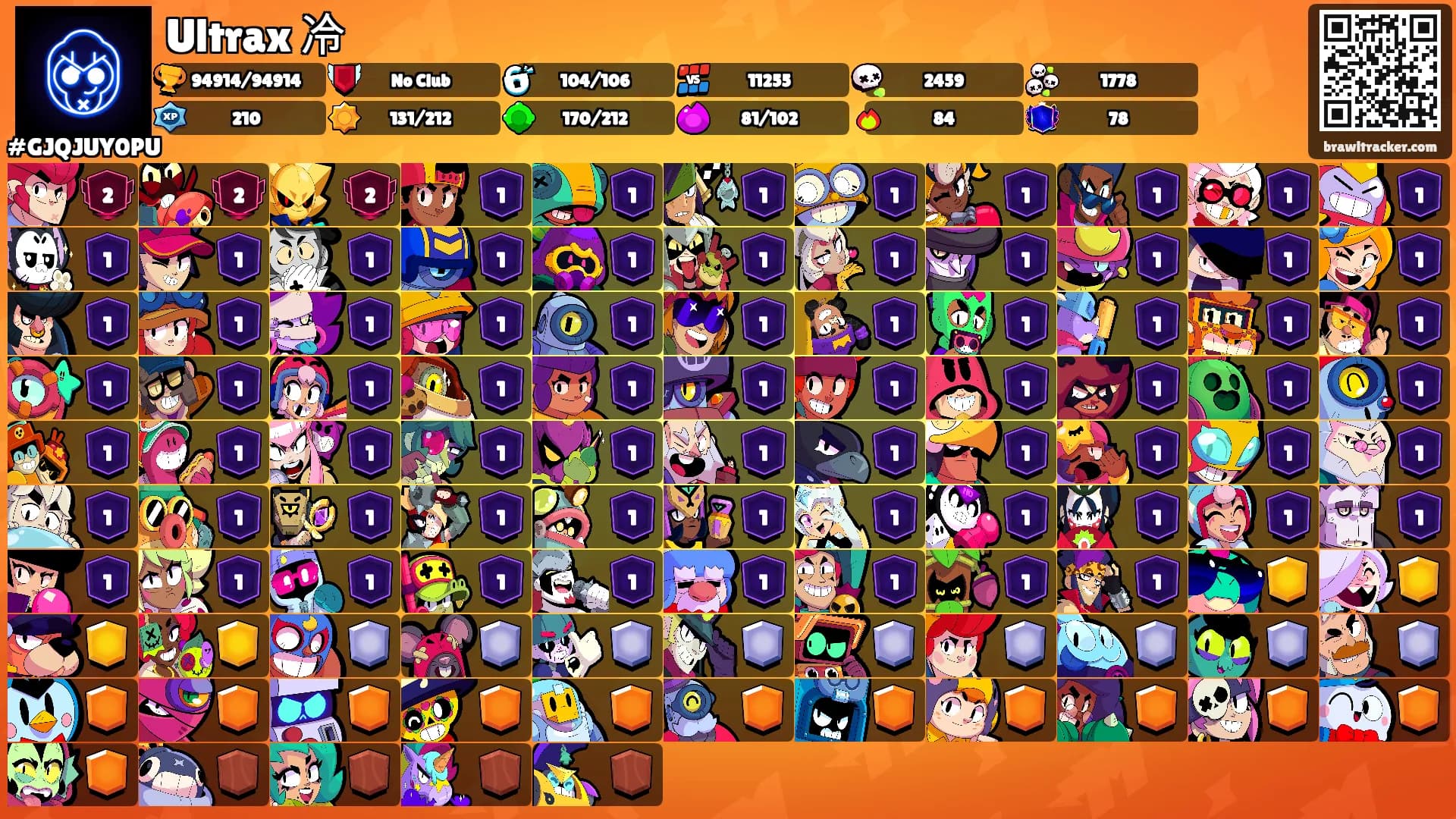 Ultrax 冷's Ranks