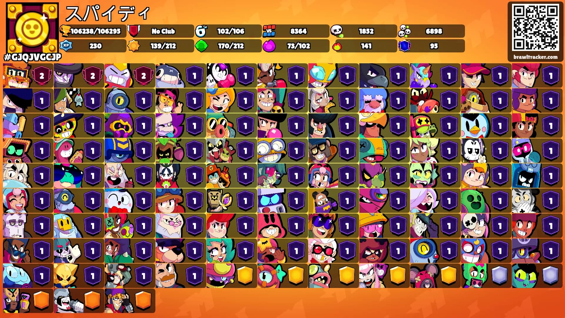 スパイディ's Ranks